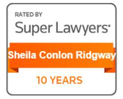 Shiela Conlon Ridgway @10 Years - Rated By Super Lawyers